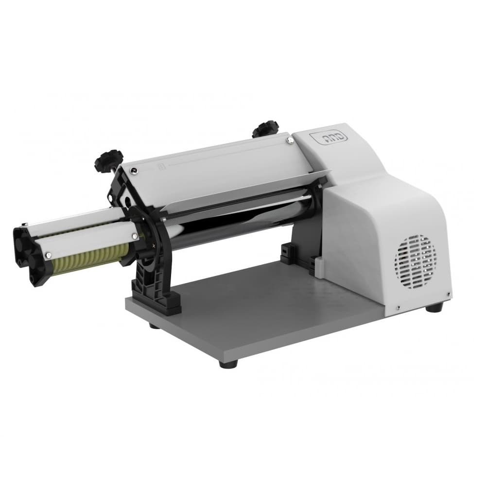 Cilindro laminado elétrico 37cm para massas pão pizza pastel com cortador e anodilar
