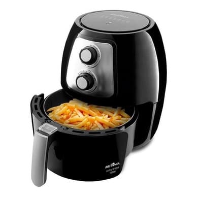 Fritadeira Sem Óleo Air Fryer  4 Litros 1500w Britânia (PRODUTO DE MOSTUÁRIO PODE TER PEQUENOS ARRANHOES)