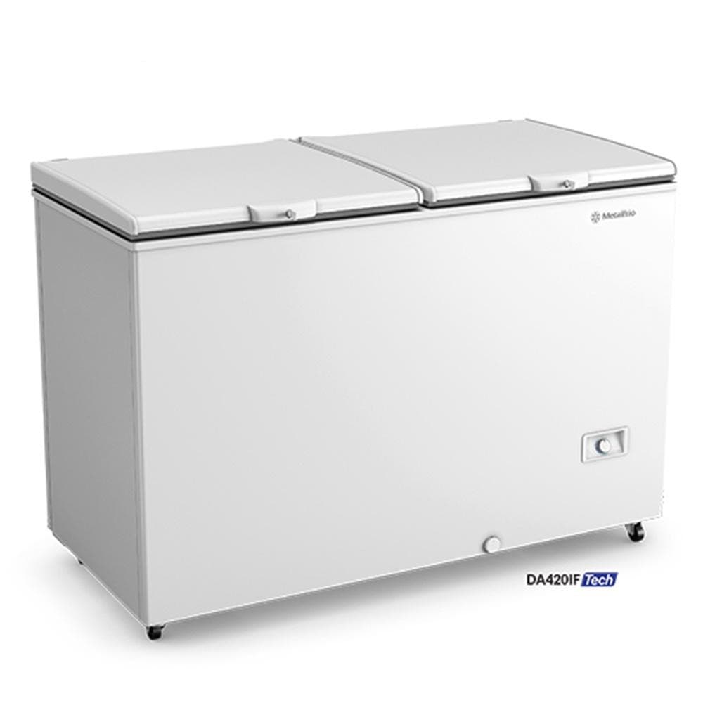 Freezer e Refrigerador Horizontal DA420IF Metalfrio 417 Litros 2 Portas Bivolt