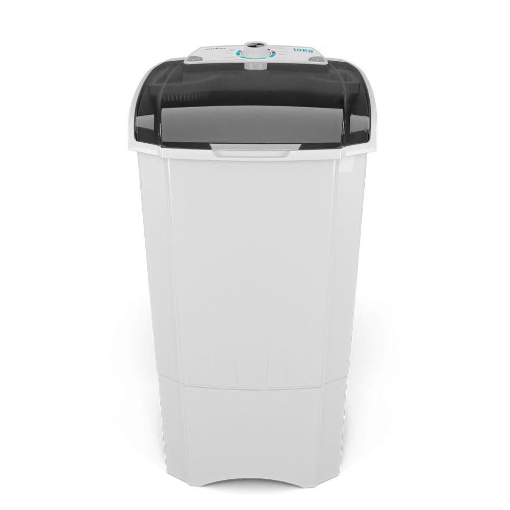 Lavadora Semiautomática Britânia 10Kg BLR03 Branca em fundo branco
