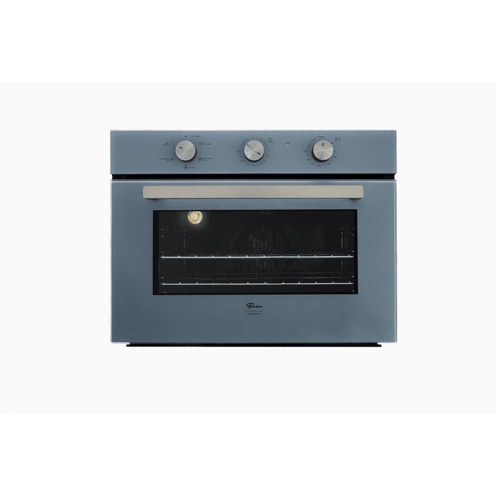 Forno elétrico Fischer Infinity cinza embutir 50L com Air Fryer Eiger 220V