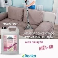 Magic Flot Limpador Geral Por Flotação Multiuso Limpador de Estofados e Carpetes em Geral 5L