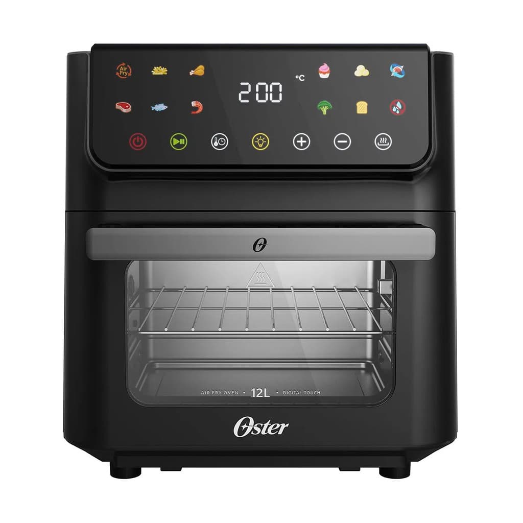 Fritadeira Elétrica Air Fryer Oster OFRT790 com Painel Digital e 12 Funções