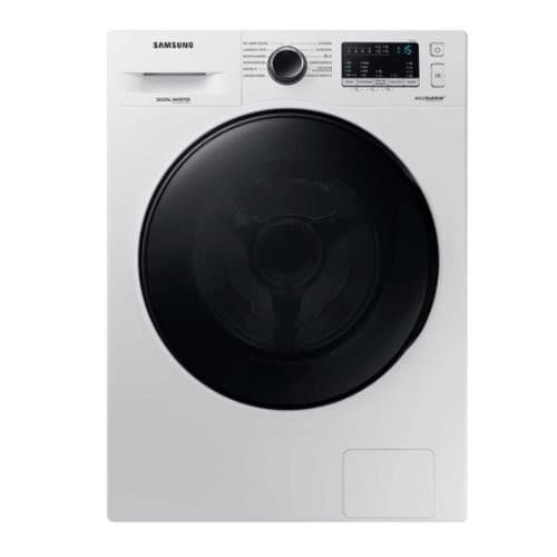 Lavadora e secadora frontal Samsung WD11A4453BW/AZ com tecnologia Eco Bubble, cor branca