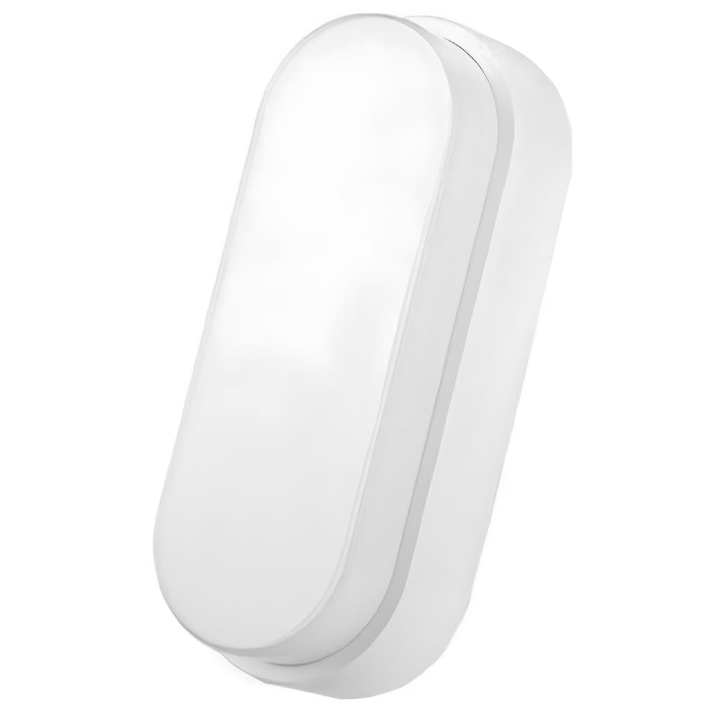 Luminária Arandela LED 12W Sobrepor Branca IP65 - Imagem frontal