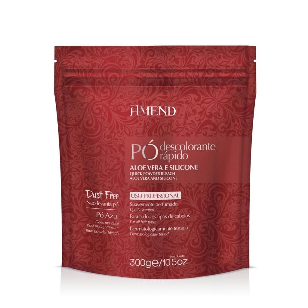 Pó Descolorante Aloe Vera e Silicone Amend 300g