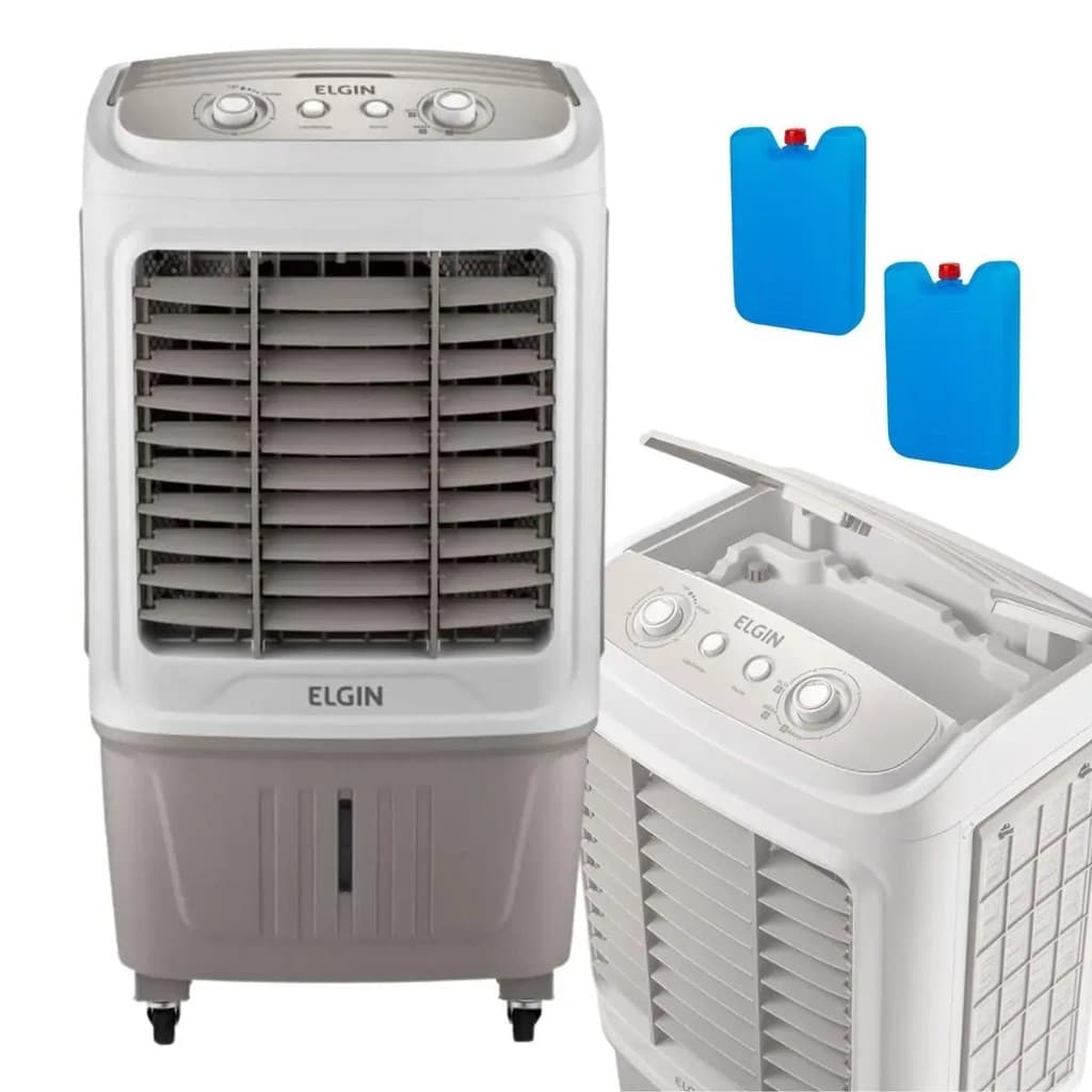 Climatizador de Ar Portátil 45 Litros Grande Para Loja Fábrica Industria Comércio Big Air Elgin