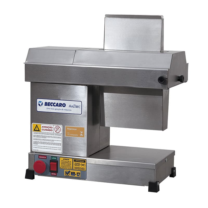 Amaciador Carne Profissional 150kg/h Elétrico Aço Inox Ami Becacaro