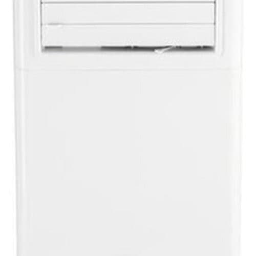Ar condicionado portátil branco com controle remoto, 9000 Btus, 220v, frontal