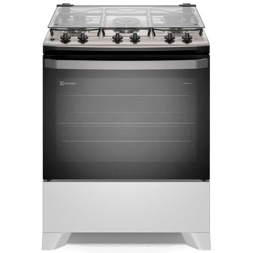 Fogão Electrolux 5 bocas Efficient Com PerfectCook FE5IB  BIV