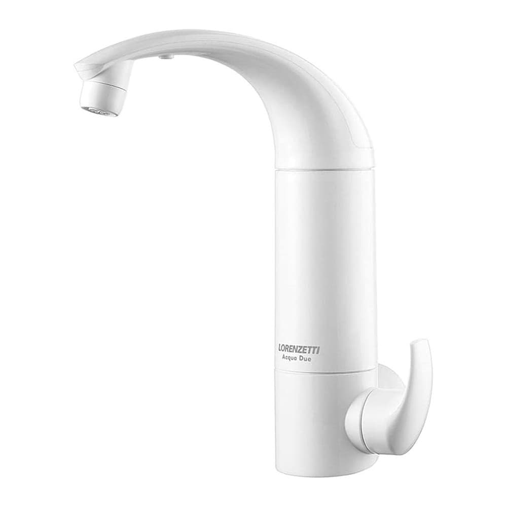 Purificador de Água com Torneira Acqua Due Branco para Parede Lorenzetti