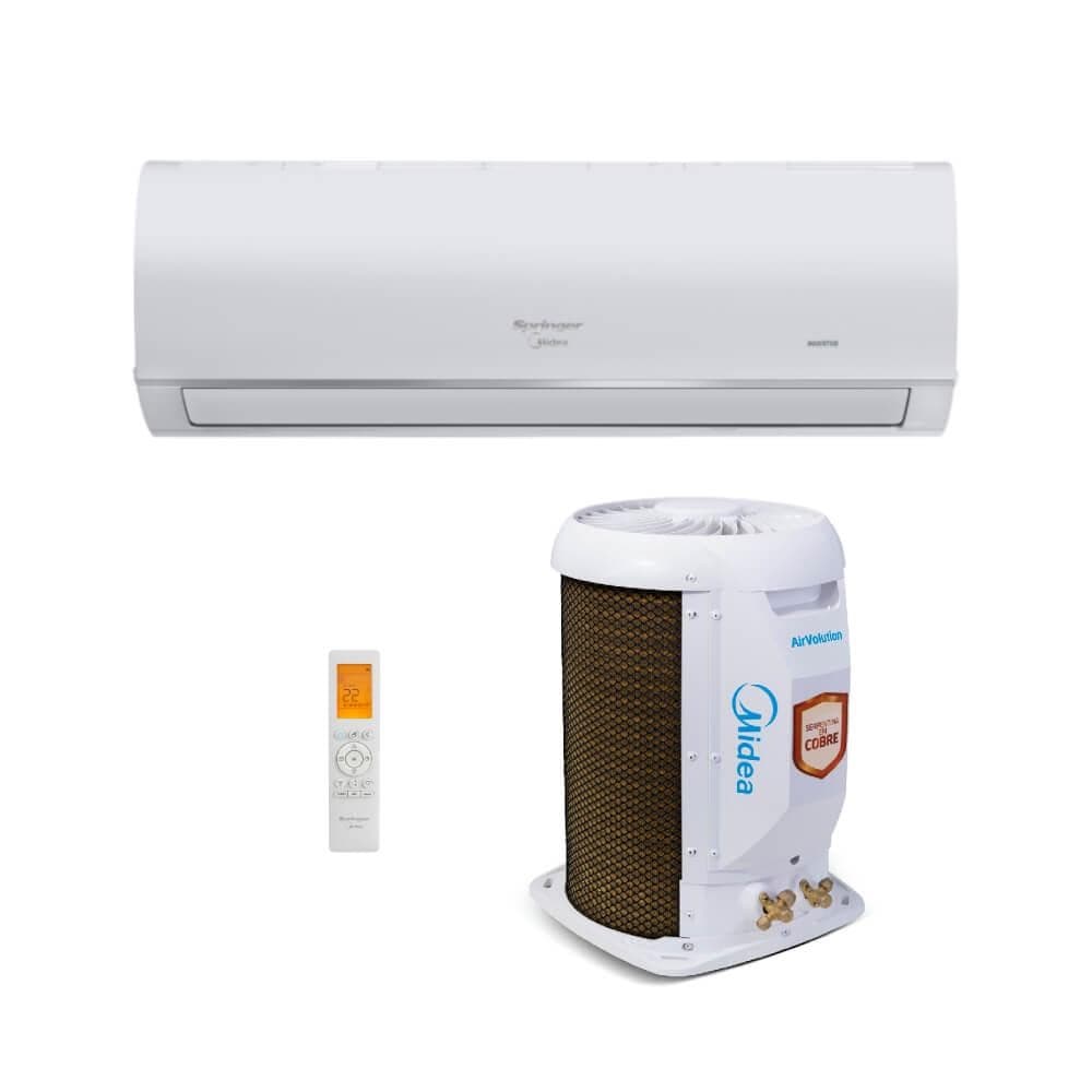 Ar Condicionado Split Inverter Midea Branco com Controle Remoto