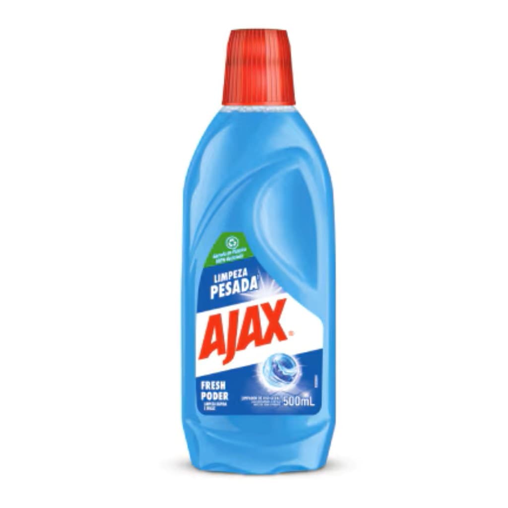Limpador Perfumado Ajax Limpeza Pesada Fresh Poder 500ml