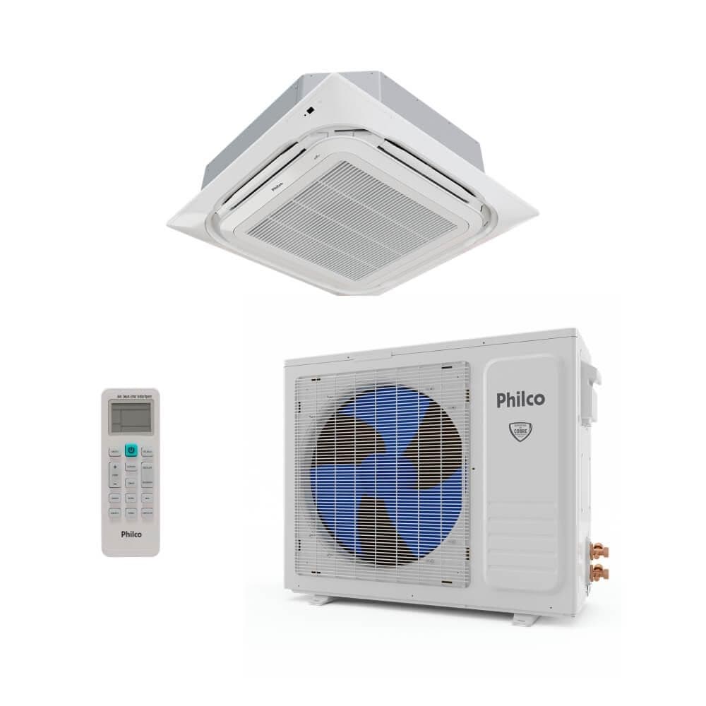 Ar Condicionado Split Cassete Inverter Philco Eco 36000 BTUs Frio 220V com controle remoto