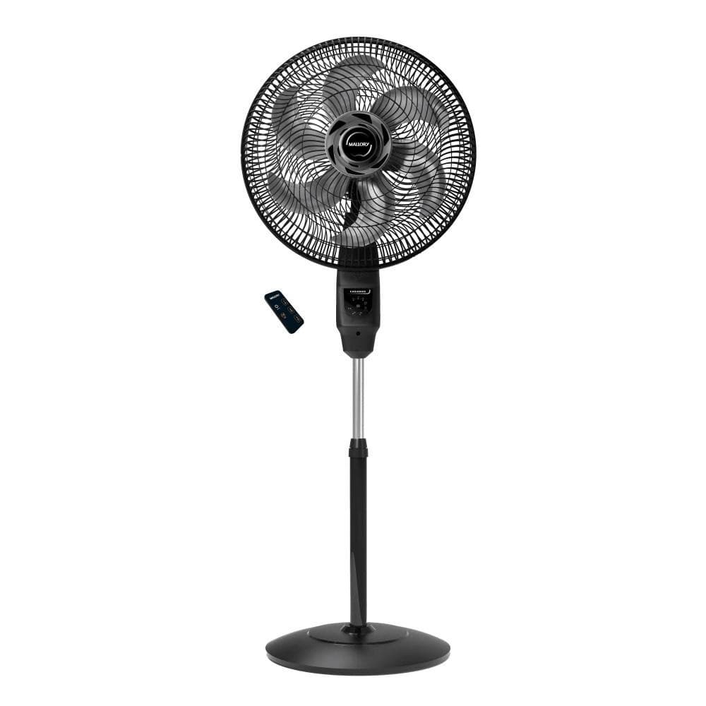 Ventilador de Coluna Mallory Chronos 40cm Preto e Grafite - 127V