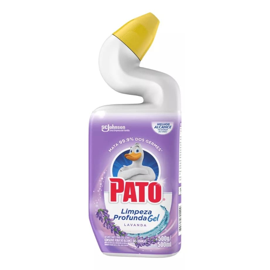 Limpador Sanitário Limpeza Profunda Pato Lavanda 750ml
