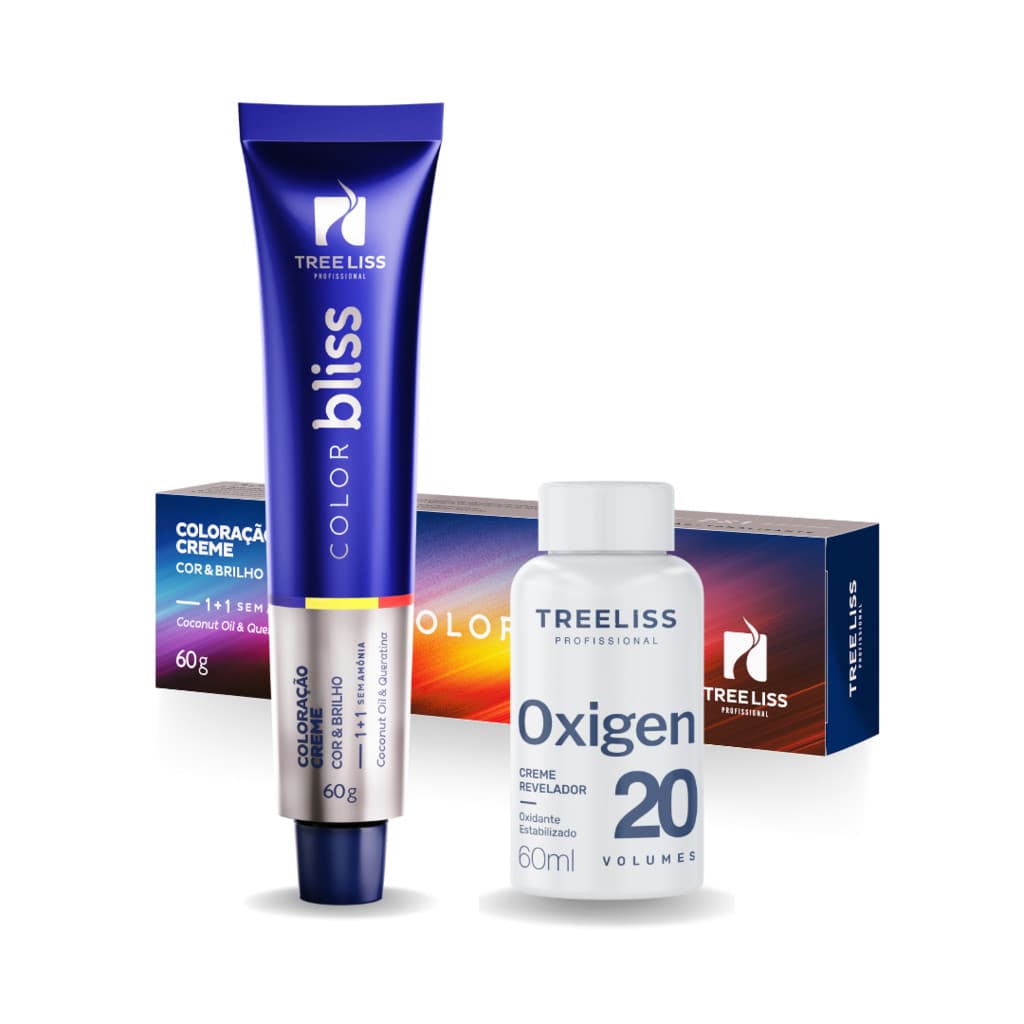 Coloração sem amônia ColorBliss Treeliss Profissional