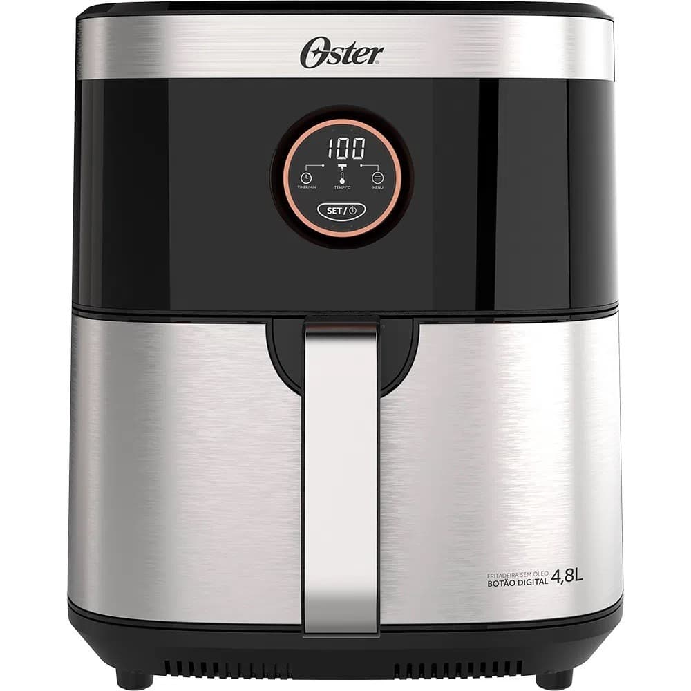 Fritadeira Oster Air Fryer botão digital 4.8L 127V 1500W OFRT660