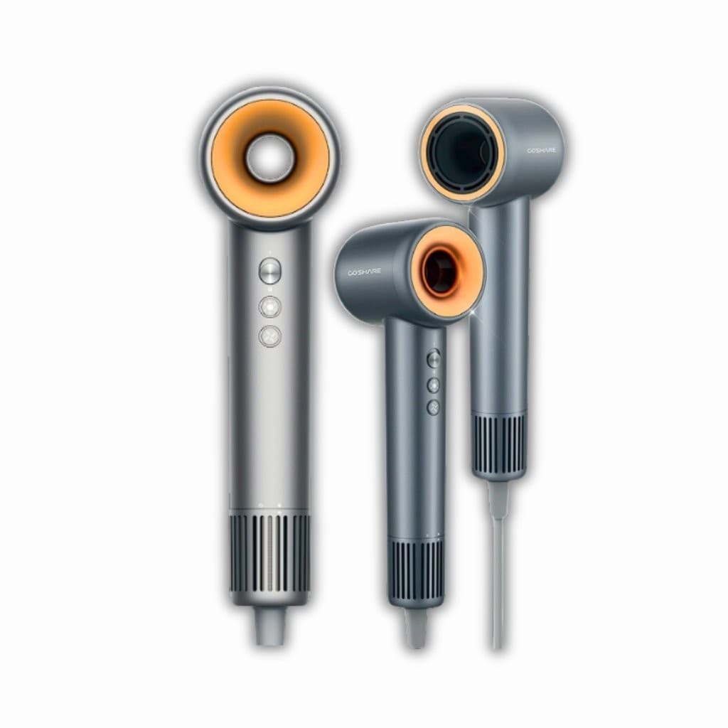 Secador Coshare Superflowl Tecnologia Dyson Silencioso Leve Cinza