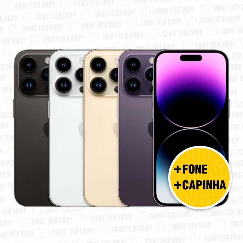 iPhone 14, 14 Pro e 14 Pro Max com garantia e nota fiscal