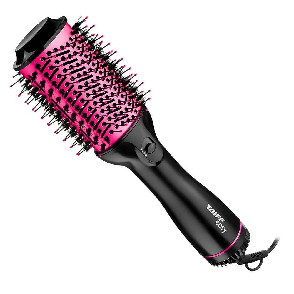 Escova Taiff Easy 3 em 1 Pink – 127V Seca, Alisa e Modela