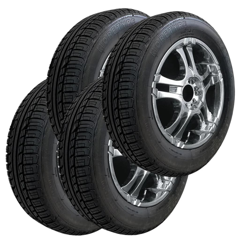 4 Pneu de carro remold 175/70 - R14 - Morecap - 2 anos de Garantia