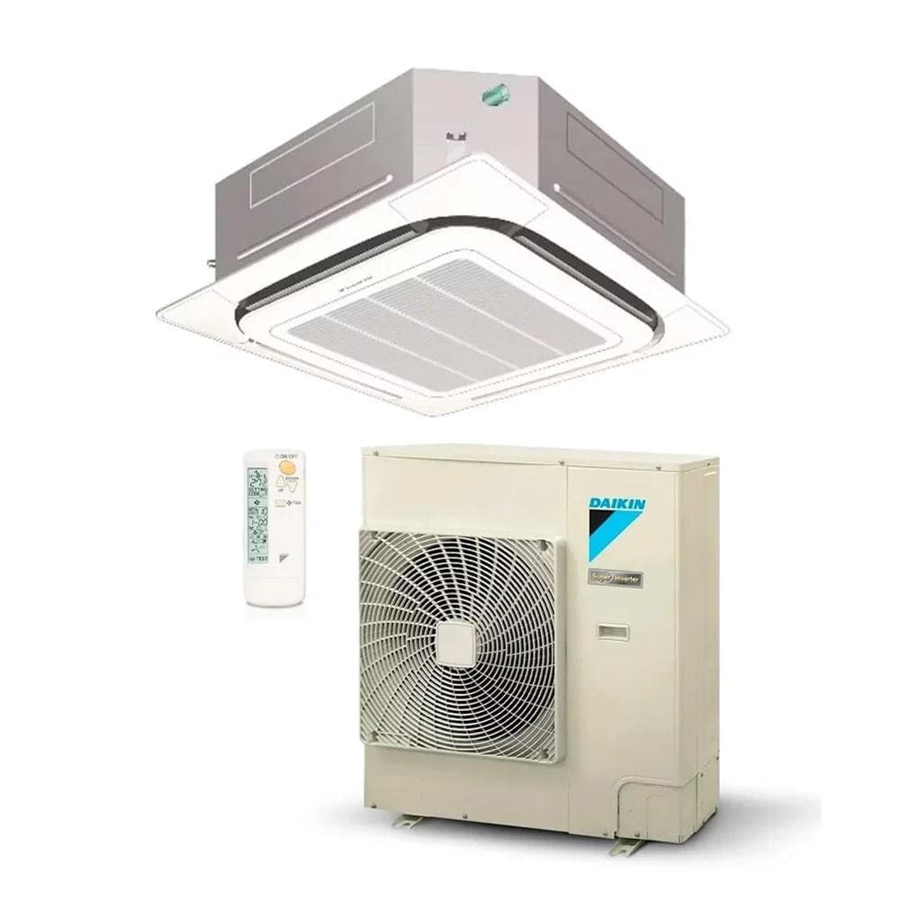 Ar Condicionado Cassete Daikin Sky Air 30000 Btus Quente e Frio 220v com controle remoto