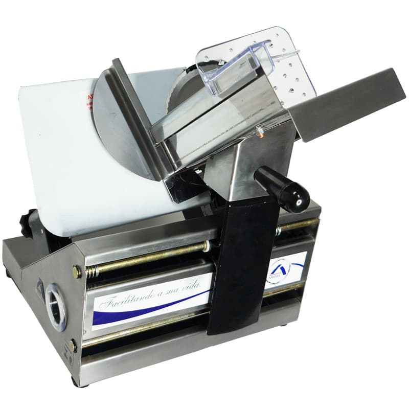 Fatiador Cortador Frios Elétrico Lâmina 170mm Ajuste Espessura Inox 110V/220V Arbel Ftd 178 Mcx 4.0