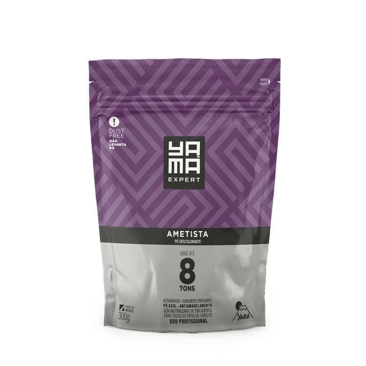Yamá Pó Descolorante Refil Ametista 300g