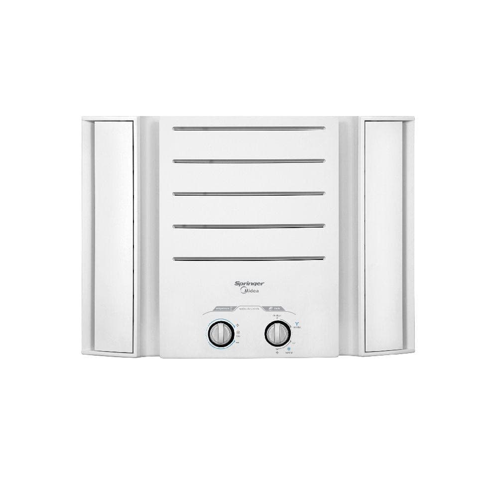 Ar condicionado de janela mecânico Springer Midea 7500 BTUs branco
