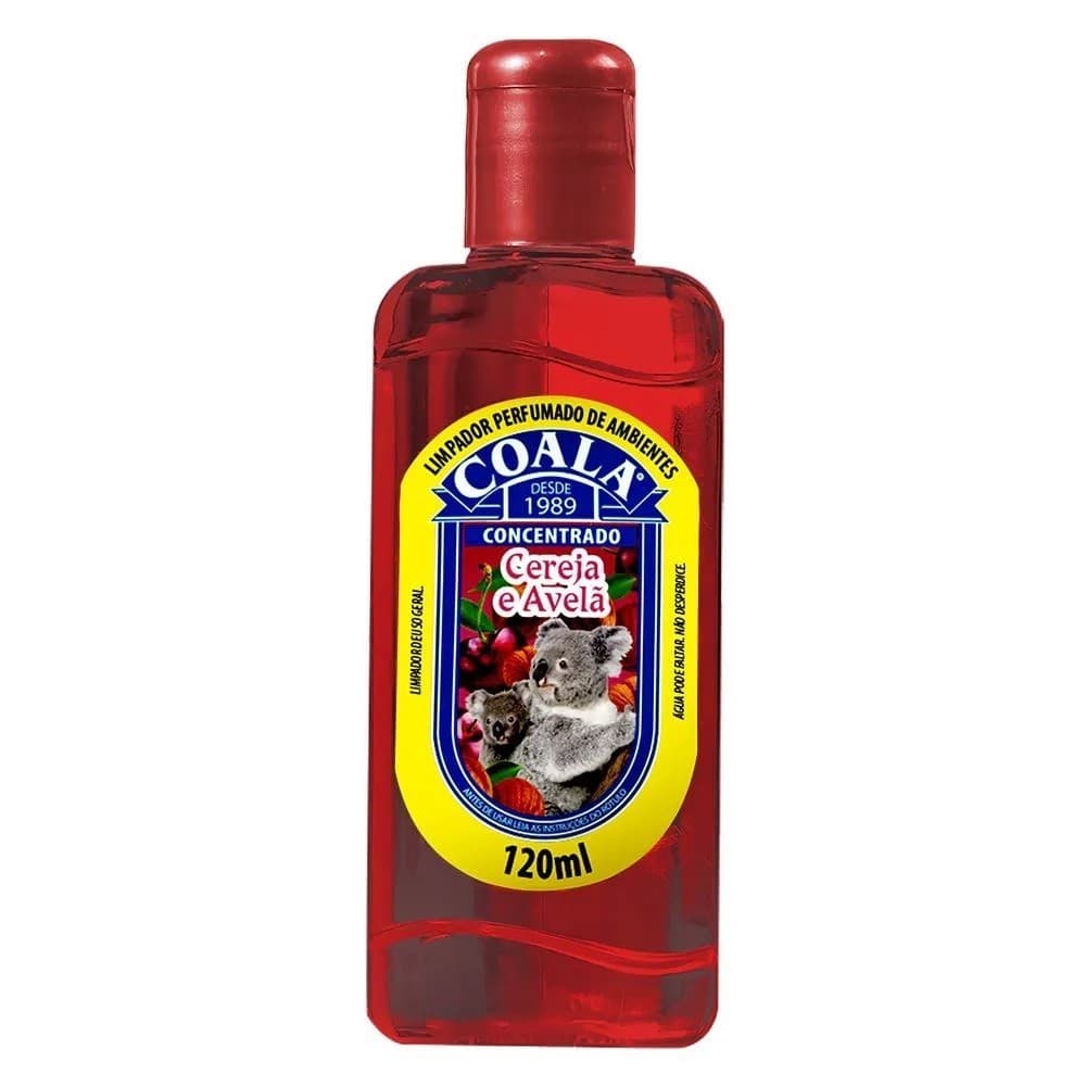 Produto de Limpeza - Coala Limpador Perfumado de Ambientes - Cereja e Avelã 120ML