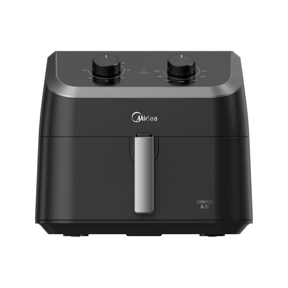 Fritadeira Air Fryer Midea Wide Max Cyclone Preto 8,5L 220V FWM85P2