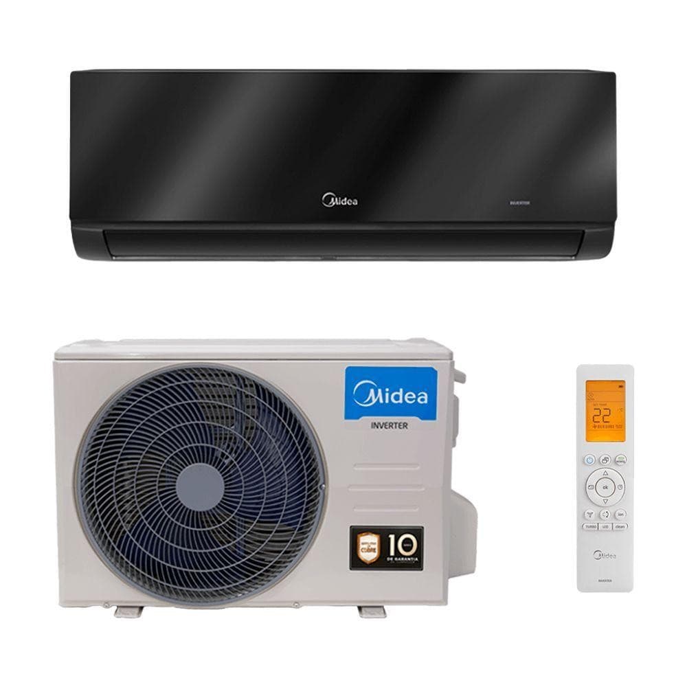 Ar Condicionado Split Hi Wall Save Connect Black 24.000 Btus Quente E Frio R-32 220V Midea