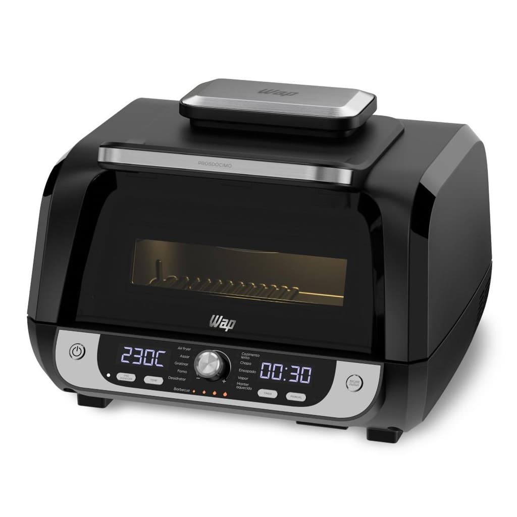 Fritadeira elétrica sem óleo Wap Airfry 220V 1700W 50-230C com controle digital
