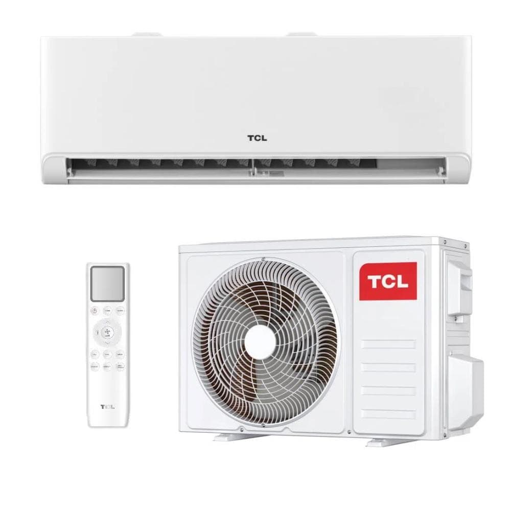Ar Condicionado Inverter TCL 24000 Btus Branco Unidade Interna e Externa com Controle Remoto