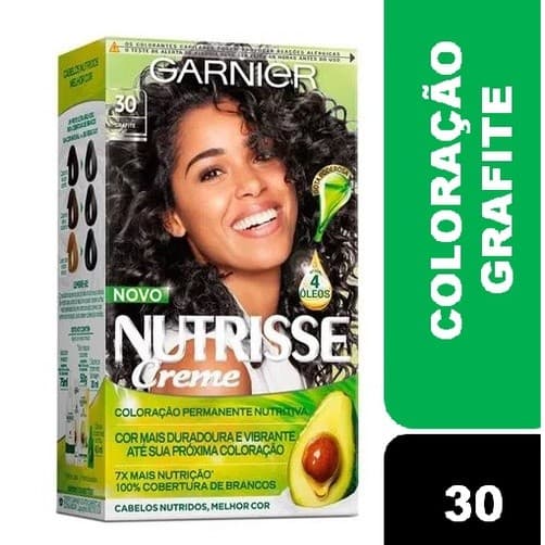 Coloração Nutrisse Garnier 30 Grafite