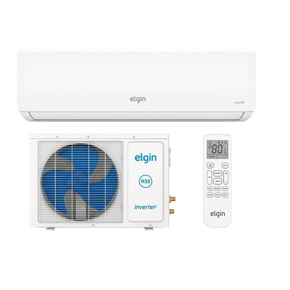 Ar Condicionado Elgin Inverter WiFi 24000 BTUs Frio 220V com controle remoto