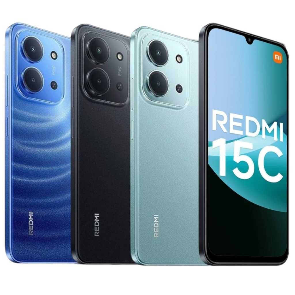 Celular Xiaomi Redmi 15C 4G Tela LCD 6.9" Câmera 50MP Versão Global