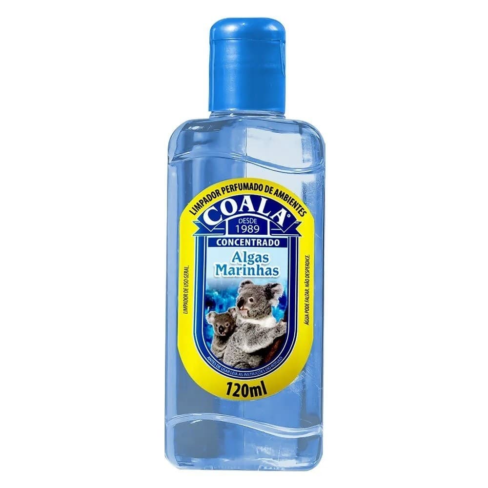 Produto de Limpeza - Coala Limpador Perfumado de Ambientes - Algas Marinhas 120ML