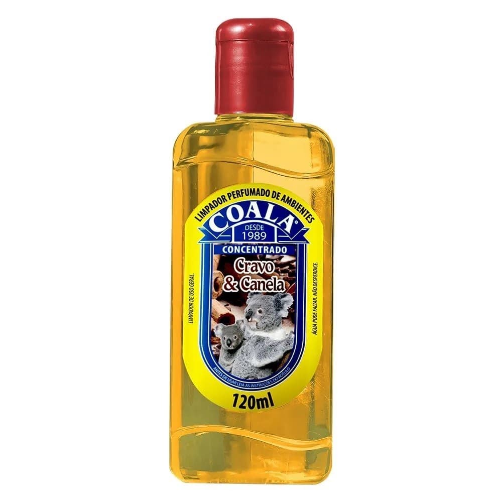 Produto de Limpeza - Coala Limpador Perfumado de Ambientes - Cravo e Canela 120ML