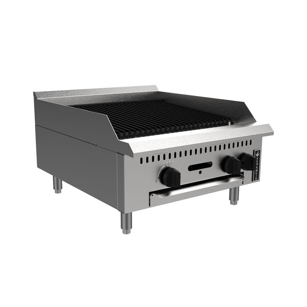 Chapa Grill Char Broiler Profissional Industrial Prime a Gás 60cm PCG060G - Venâncio