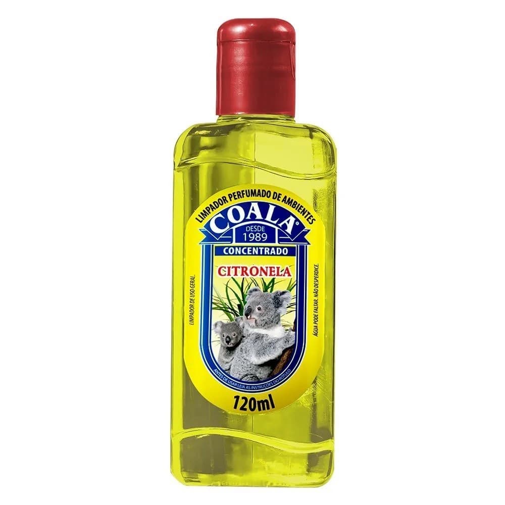 Produto de Limpeza - Coala Limpador Perfumado de Ambientes - Repelente Citronela 120ML
