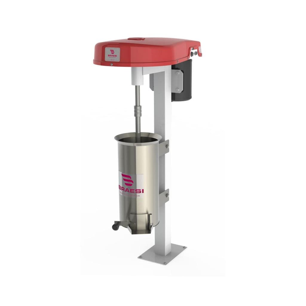 Despolpadeira Frutas 20 Litros Des-20 Bivolt - Braesi, vermelho e prata