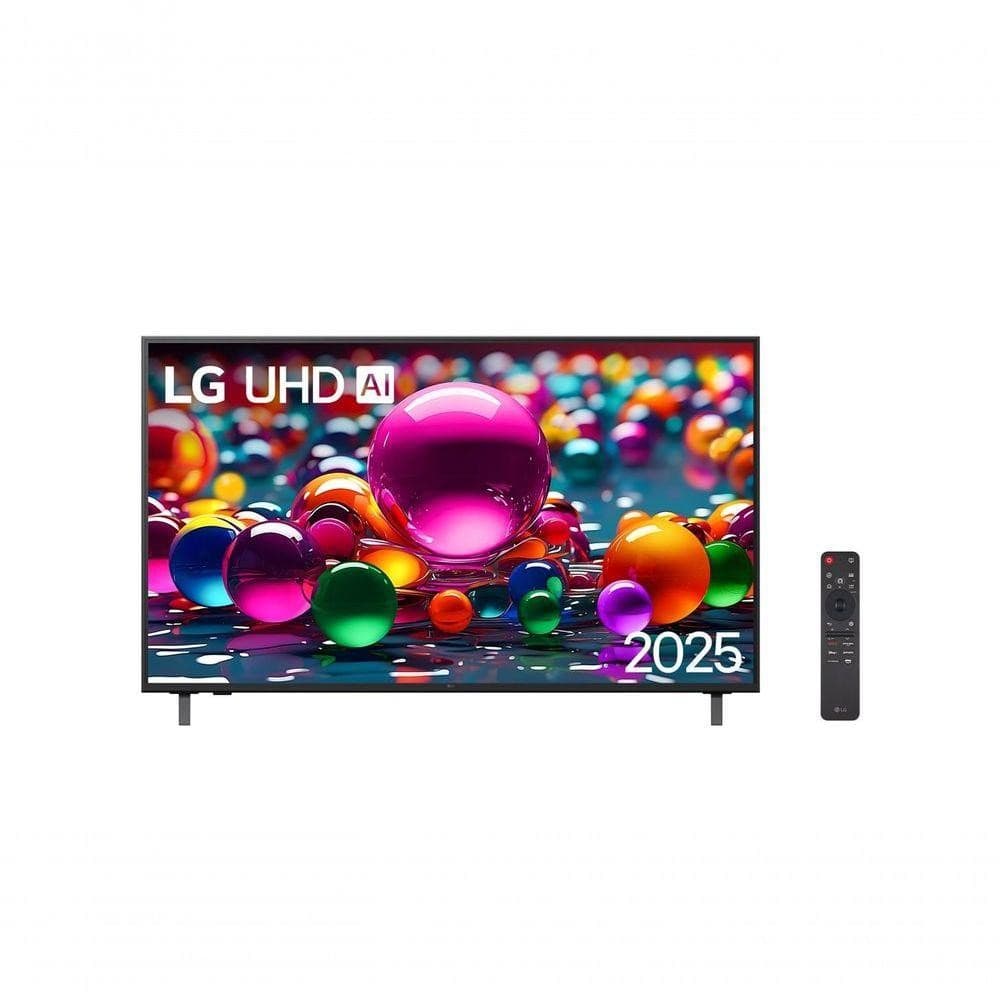 Smart TV LG 55 polegadas UHD AI Gaming com controle remoto