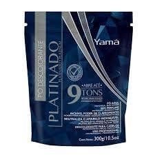 Pó Descolorante platinado 9 Tons Yamá 300g Professional