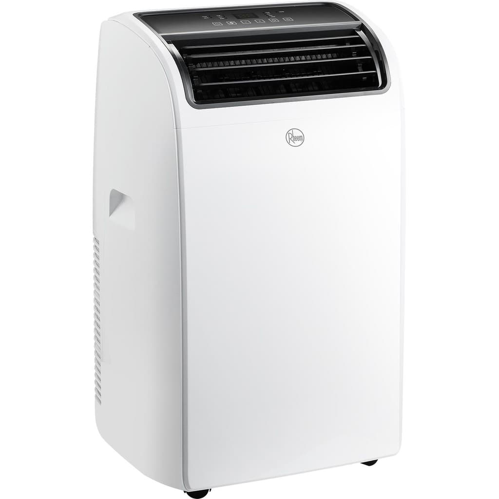 Ar condicionado portátil Rheem 12000 BTUs, branco, 220v, contra fundo branco