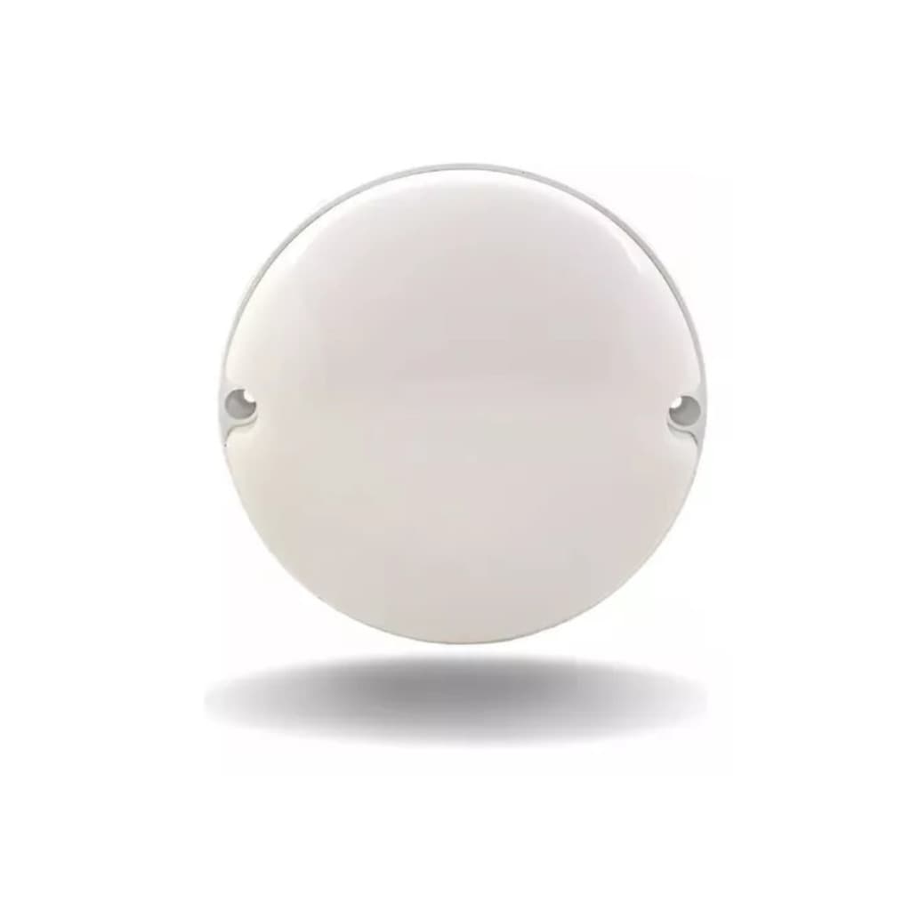 Plafon sobrepor branco para saunas secas ou a vapor, ângulo frontal, fundo branco