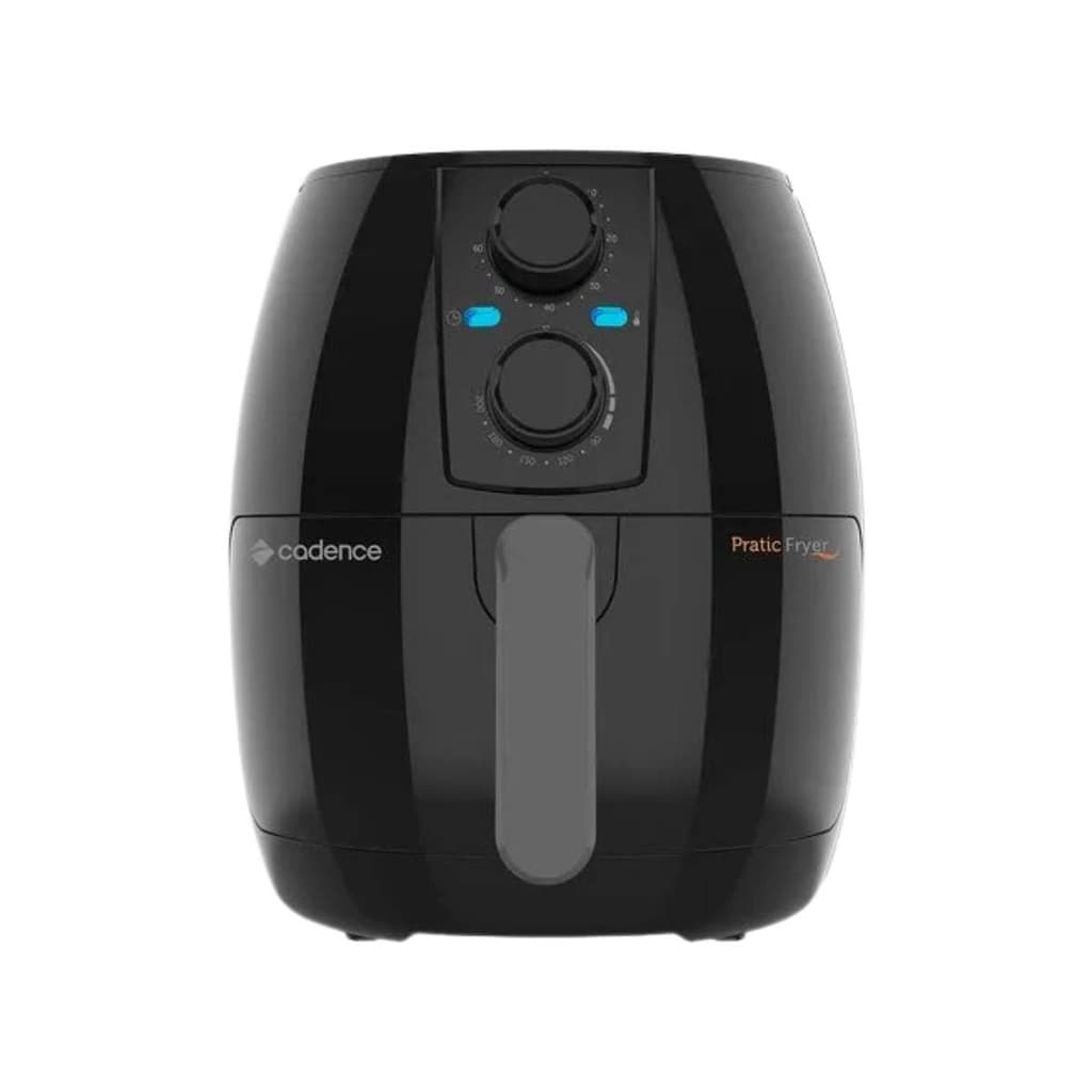 Fritadeira de ar preta Cadence 3 litros 1250W 127V