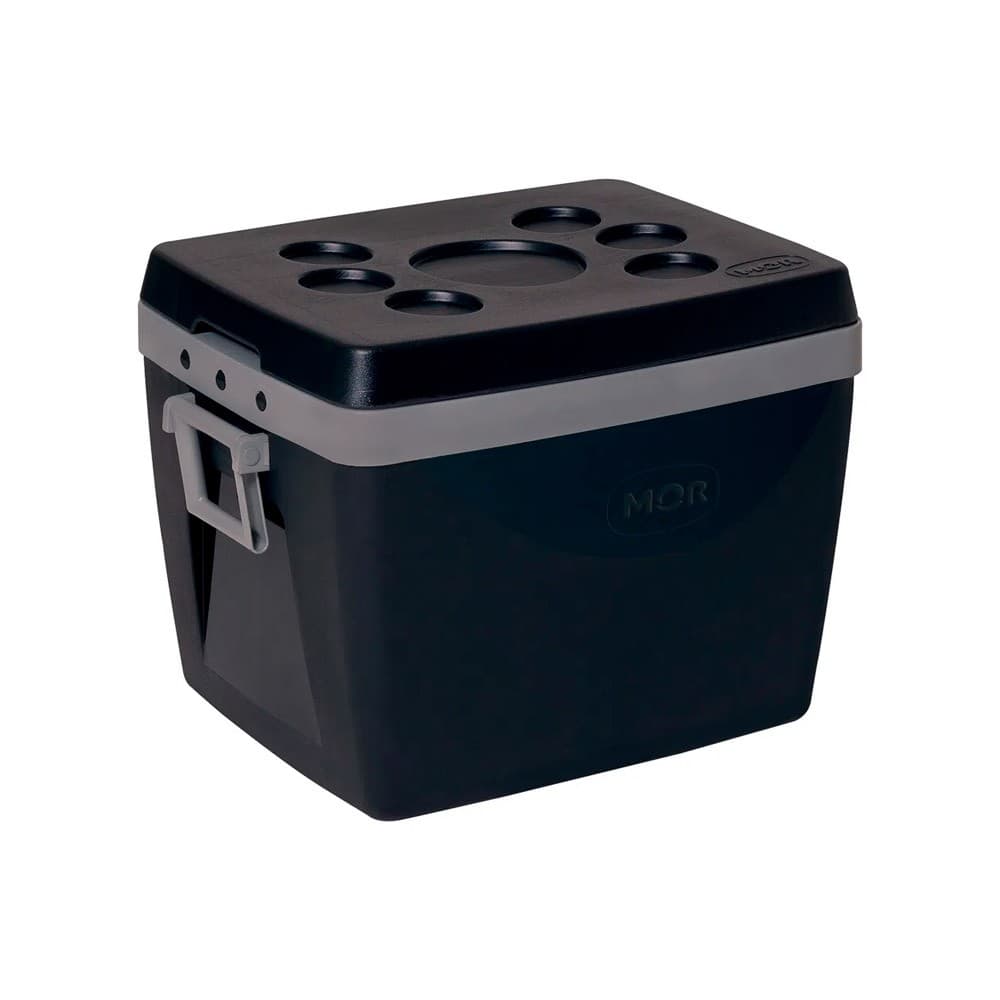 Caixa Térmica 79QT 75 Litros Preto da Mor - Imagem frontal