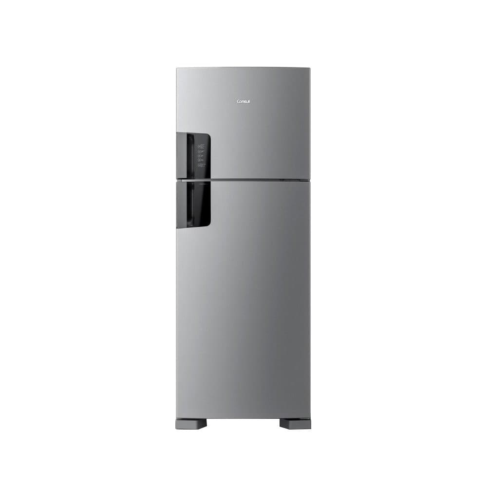 Refrigerador Consul CRM56FK, 451 litros, 2 portas, tecnologia Frost Free, cor inox